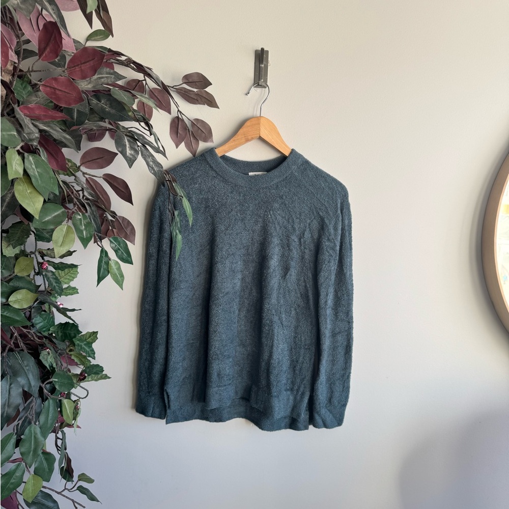 Knix  Slate Blue Crewneck Sweater
